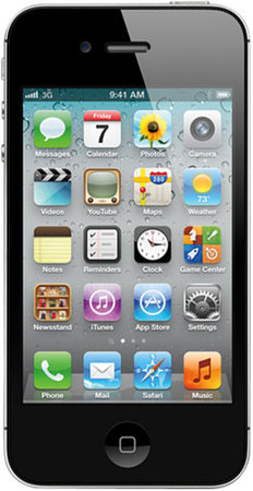 Смартфон APPLE iPhone 4S 16GB Black - Новочебоксарск