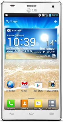 Смартфон LG Optimus 4X HD P880 White - Новочебоксарск