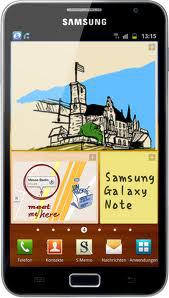 Смартфон Samsung Galaxy Note GT-N7000 Blue - Новочебоксарск