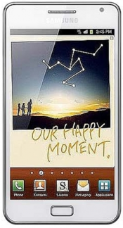 Смартфон Samsung Galaxy Note GT-N7000 White - Новочебоксарск